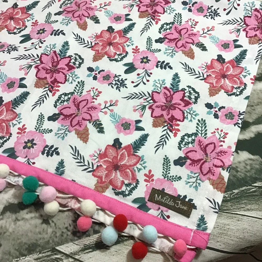 Matilda Jane Wonderment Baking Day Kitchen Tea Towels Lot Of‎ 2 Floral Striped